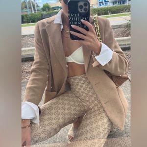 Montce Cream Rib Bikini Top
